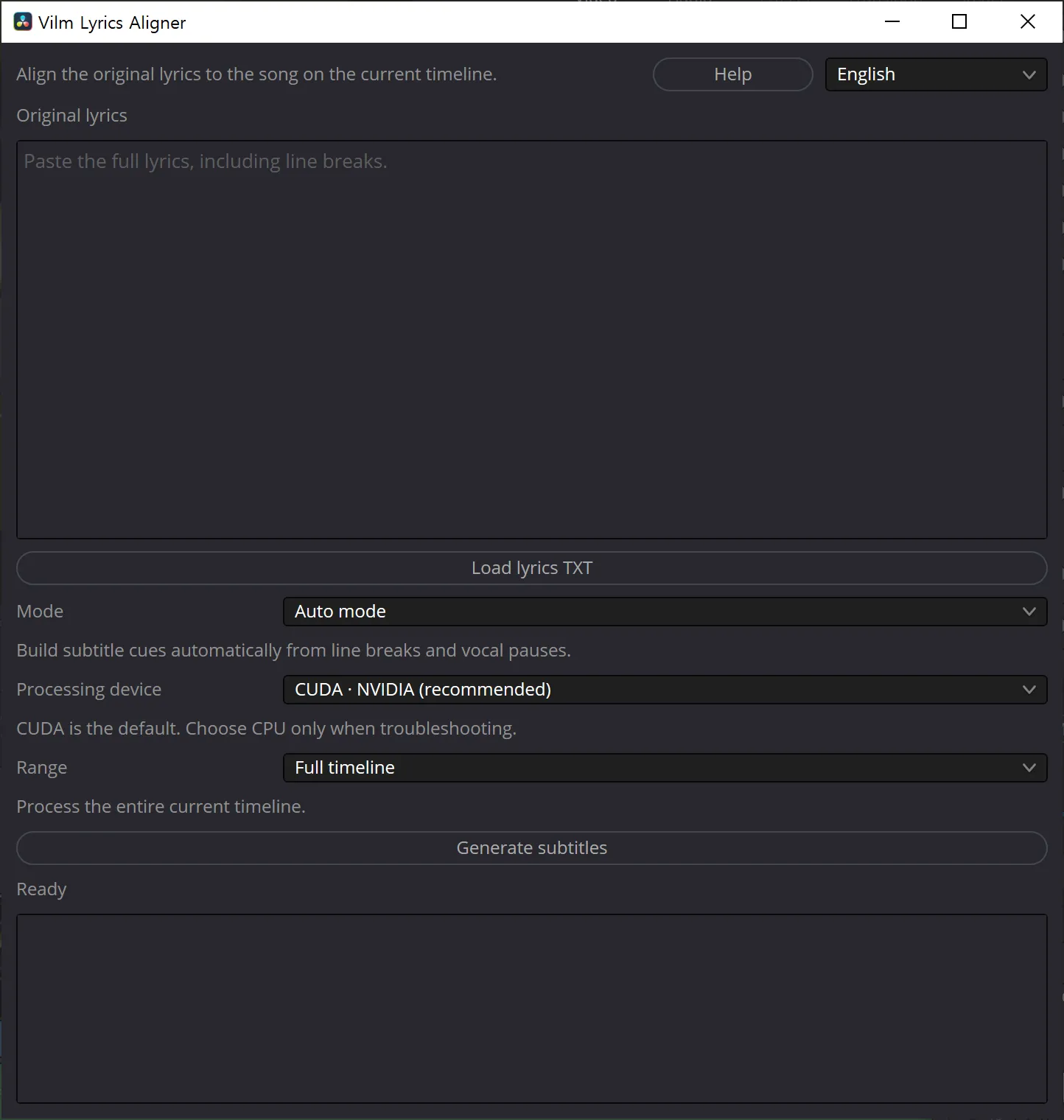 DaVinci Resolve Studio 패널